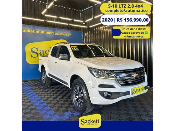 CHEVROLET S10 2.8 LTZ 4X4 CD 16V TURBO DIESEL 4P AUTOMÁTICO